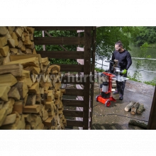 Štiepačka dreva LSV 550/6 na 230V / 6 ton, max. dĺžka polena 550mm, max. priemer kmeňa 300mm