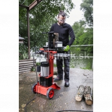 Štiepačka dreva LSV 560/8 na 400V / 8 ton, max. dĺžka polena 560mm, max. priemer kmeňa 300mm