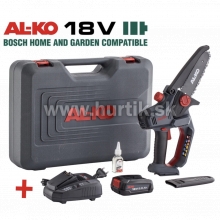Aku píla reťazová Mini CSV 1815 / BOSCH FLEX [18V, 1x2,5Ah, nabíjačka, kufor]