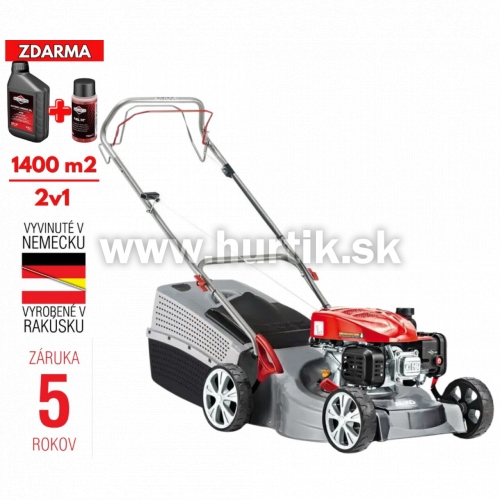 Kosačka benzínová Classic 4.62 SP-A Edition, 2 in ONE, s pohonom, AL-KO PRO 125 QSS / 2,6HP