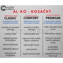 Kosačka benzínová Classic 4.62 SP-A Edition, 2v1, s pohonom, AL-KO PRO 125 QSS / 2,6HP