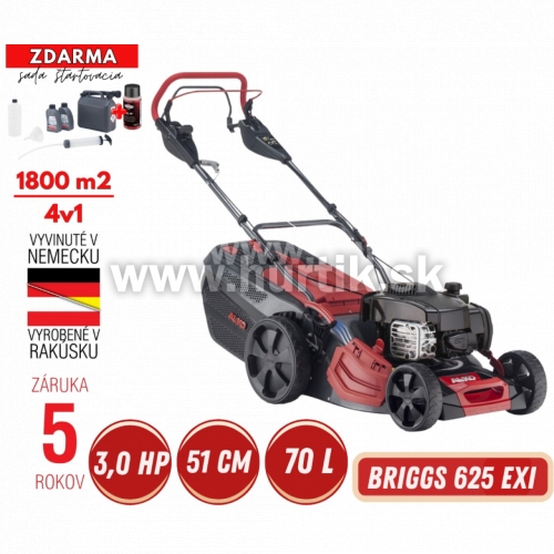 Kosačka benzínová Premium 524 VS-B, 4 in ONE, s reguláciou pohonu, B&S Series 625EXi / 3HP