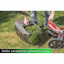 Kosačka benzínová PREMIUM 4852 VS Alu, 4 in ONE, s reguláciou pohonu, AL-KO PRO 170 QSS / 3,5HP