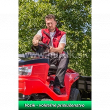 Aku Traktor trávny T 6200 Li-105.2 E PREMIUM, záber 105cm, Lithium-ion batéria 48V, 120 Ah - do 12000m2