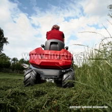 Traktor mulčovací na vysokú trávu T 22-110.4 HDH-A V2 PREMIUM, záber 110cm, AL-KO Pro 700 V2 /  22HP - 2 valec