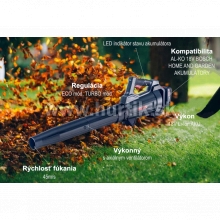 Aku fukár LB 1860 / BOSCH FLEX [18V, bez aku, nabíjačky, krabica]
