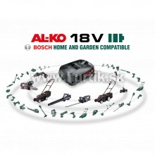 Aku výškový plotostrih HTA 1845 / BOSCH FLEX [18V, bez aku, nabíjačky, krabica]