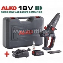 Aku píla reťazová Mini CSV 1815 / BOSCH FLEX [18V, 1x2,5Ah, nabíjačka, kufor]