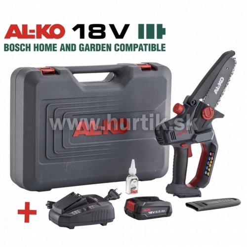 Aku píla reťazová Mini CSV 1815 / BOSCH FLEX [18V, 1x2,5Ah, nabíjačka, krabica]