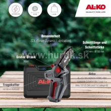 Aku píla reťazová Mini CSV 1815 / BOSCH FLEX [18V, 1x2,5Ah, nabíjačka, krabica]