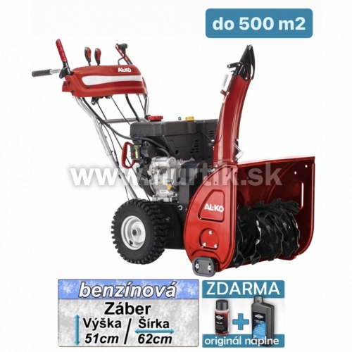 Fréza snehová benzínová SnowLine 620.4 E III LED