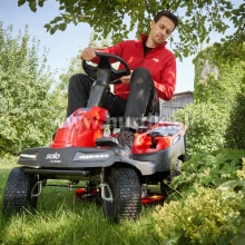 Aku Traktor trávny R 74.5 Li 36 V PREMIUM, záber 74cm, Lithium-ion batéria 36V , 4 x 8Ah (možnosť rozšírenia kapacity) - do 4500m2