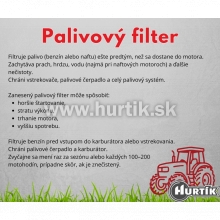 Filter palivový traktorový
