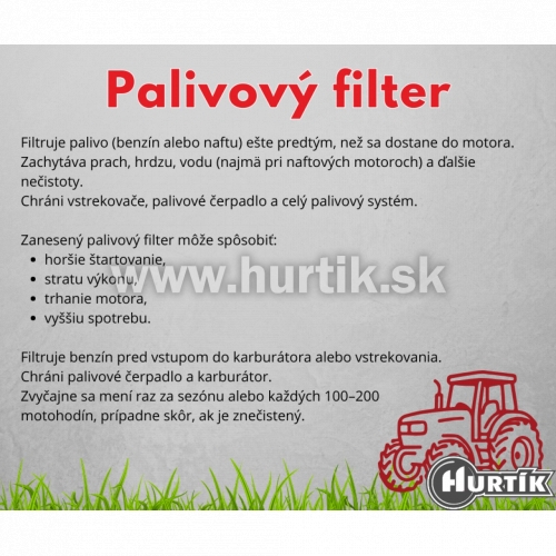 Filter palivový traktorový