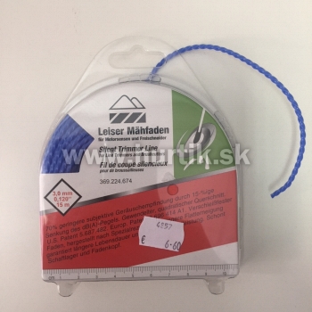 Silon 3,0/15m 4-hran točený