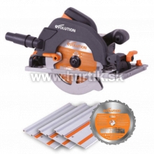 Píla kotúčová Evolution R185 CCSX + 2x kotúč TCT + vodiaca lišta (predtým píla RAGE 1-B)