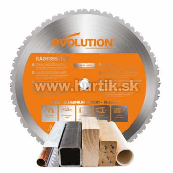 Kotúč pílový EVO 355mm pre pílu rezaciu R355, MULTI_funkčný