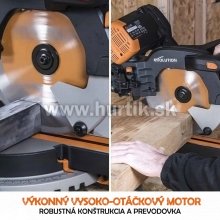 Píla pokosová R255 SMS DB+, MULTI_funkčná