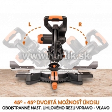 Píla pokosová R255 SMS DB+, MULTI_funkčná