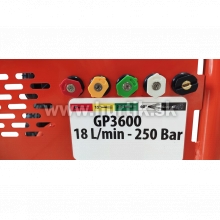 Čistič vysokotlakový benzínový GP4000LD, 275bar, 18 l/min