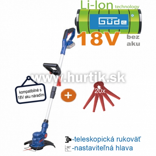 Aku vyžínač RT 18-201-05 [18V, bez aku, nabíjačky, krabica]