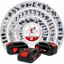 Aku píla reťazová mini MK 18-201-05 [18V, 1x aku 2,0Ah, nabíjačka, krabica]