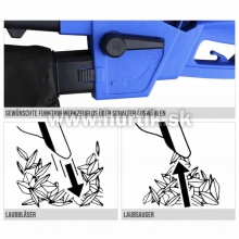 Fukár/vysávač lístia elektrický GLS 3000 Vario