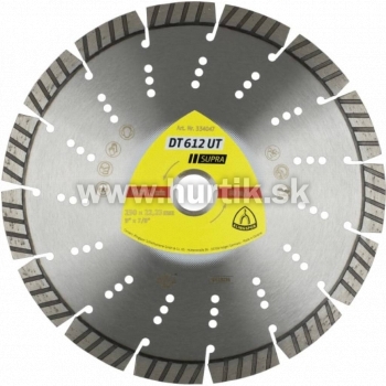 Kotúč diamantový 125x2,4x22,2 / DT 612 UT SUPRA (stavebné materiály, armovaný betón, vápennopiesková tehla)