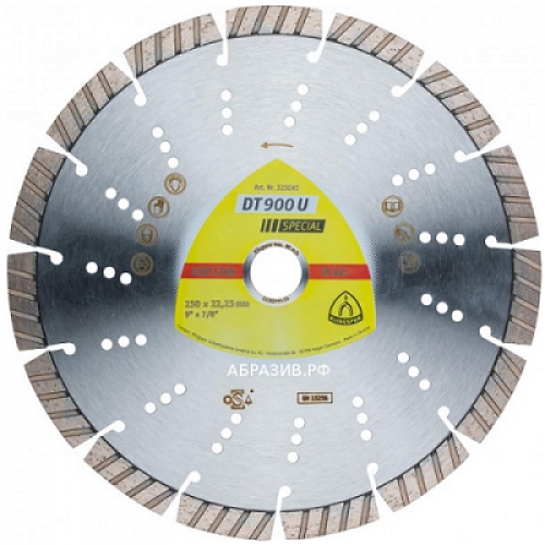 Kotúč diamantový 180x22,2 DT 900 U, SPECIAL
