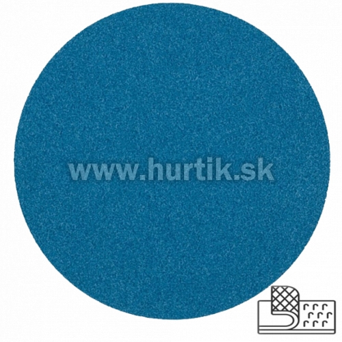 Výsek kruhový Suchý Zips 125 mm, K120 / PS 21 FK (oceľ, nerez, kovy univerzálne)
