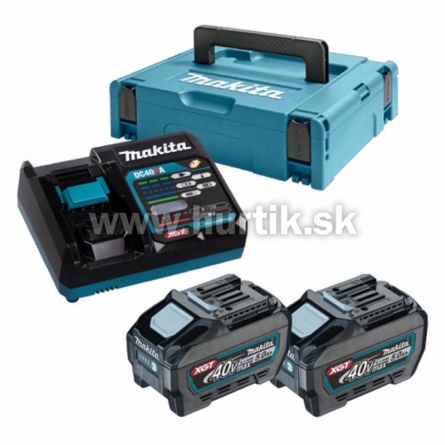 _Aku set - 2x akumulátor BL4050 / XGT [40V, 2x aku 5,0Ah, nabíjačka, kufor]