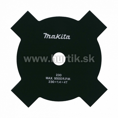 Nôž žací 4-zubový MAKITA DUR368A (230x1,8x25,4mm)
