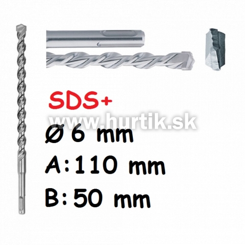 Vrták SDS+  6x110 V Plus