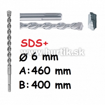 Vrták SDS+  6x460 V Plus