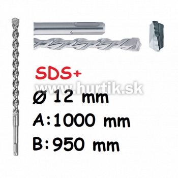 Vrták SDS+ 12x1000 V Plus