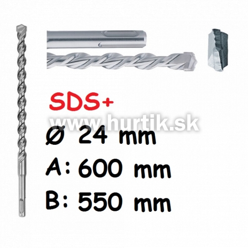 Vrták SDS+ 24x600 V Plus