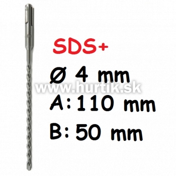 Vrták SDS+  4x110