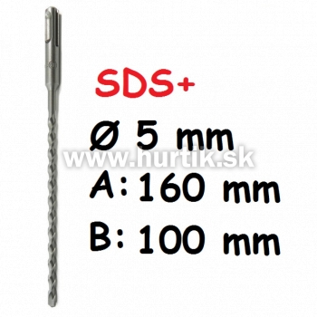 Vrták SDS+  5x160