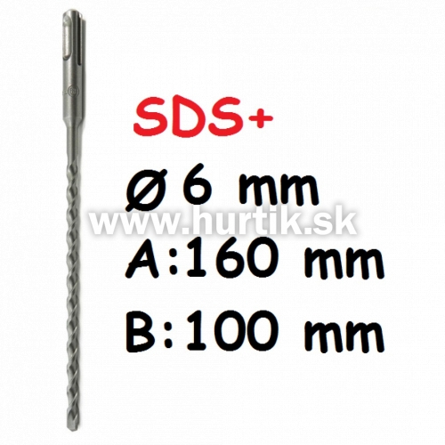 Vrták SDS+  6x160