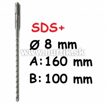 Vrták SDS+  8x160