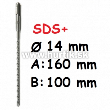 Vrták SDS+ 14x160