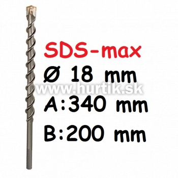 Vrták SDS-max 18x340