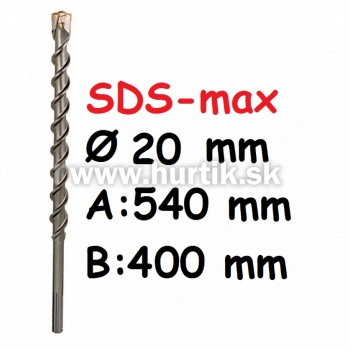 Vrták SDS-max 20x540