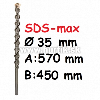 Vrták SDS-max 35x570