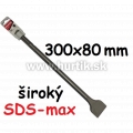 Sekáč SDS-max plochý, široký 80 x 300 mm