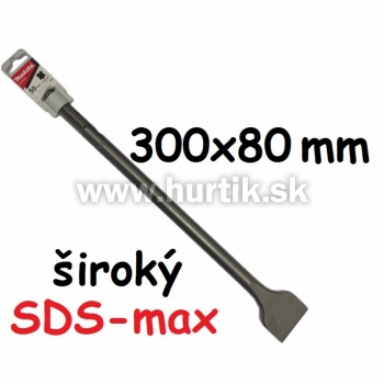 Sekáč SDS-max plochý, široký 80 x 300 mm
