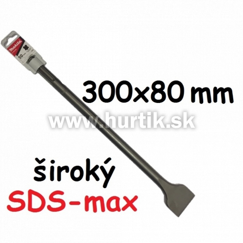 Sekáč SDS-max plochý, široký 80 x 300 mm