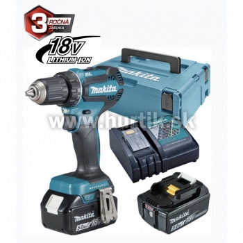 Aku skrutkovač DDF485RTJ / LXT [18V, 2x aku 5,0Ah, nabíjačka, kufor]