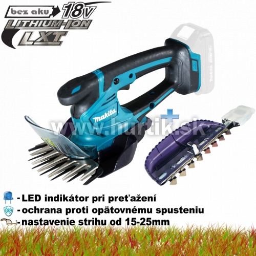 Aku nožniče na trávu DUM604ZX / LXT [18V, bez aku, nabíjačky, krabica]