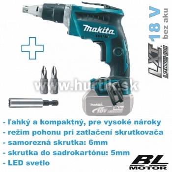_Aku skrutkovač DFS452Z / LXT [18V, bez aku, nabíjačky, krabica]